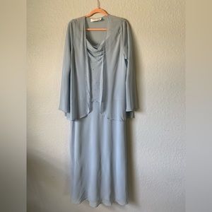 Mother Dress With Jacket  Wedding  Plus Size 16 David’s bridal